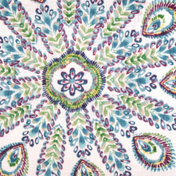 Pavo Peacock 72058 23 Suburban Fabric Collection