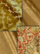 Golden Velvet Fabric