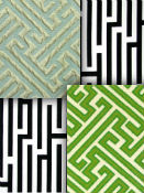 Greek Key Fabric