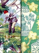 Jade Toile & Chinoiserie Fabric