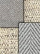 Grey Herringbone Fabric