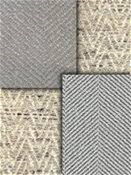 Silver Herringbone Fabrics