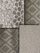 Grey Matelasse Fabric