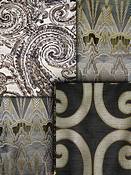 Grey Tapestry Fabrics