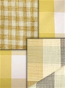 Honey Bronze Check Fabric