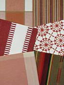 Red Laura And Kiran Fabrics