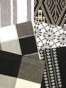 Black and Natural Laura And Kiran Fabrics