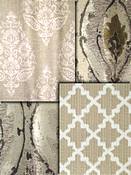 Linen Medallion Fabrics