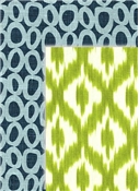 Geometric Linen Fabric