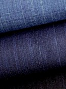 Navy Linen Fabric