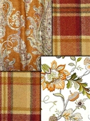 P. Kaufmann Amber - Terra Cotta Fabric