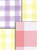 pastel Buffalo plaid Check fabric