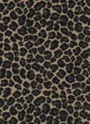 36300 12 Black Leopard Chenille