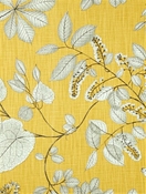Arboretum Citrine Botanical P Kaufmann Fabric