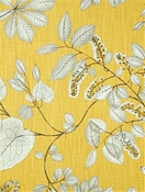 Arboretum Citrine Botanical P Kaufmann Fabric