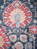 Bashir 534 Ink Rug fabric