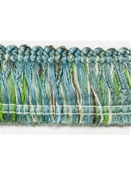 Sunbrella 2 Inch Brush Fringe Blue Green