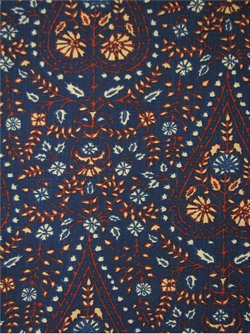 Busun 193 Indigo | John Robshaw Fabric