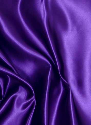 Purple Crepe Back Satin Fabric