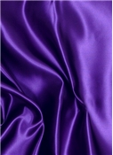 Purple Crepe Back Satin Fabric