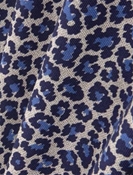 Cheetah Blue Animal Print