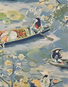 Bangkok River Chinoiserie Regal Fabric