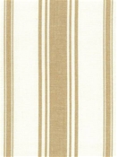 Coastal Stripe Tan Cotton Fabric