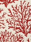 Coraline Red Coral Bella Dura Fabric