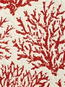 Coraline Red Coral Bella Dura Fabric
