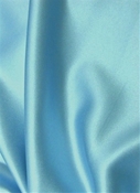 Cosmic Rays Robins Egg Satin Fabric