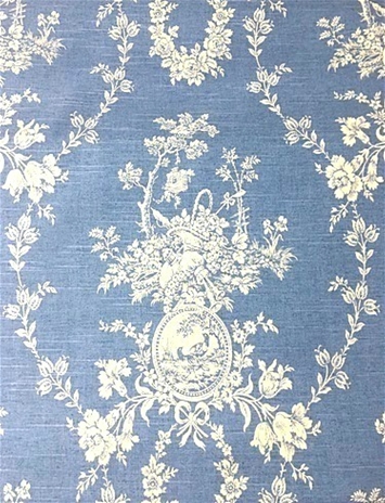 Waverly Country House Red Toile Home Decorating Fabric
