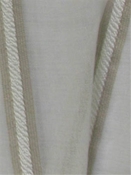 Delta Sheer FR Ivory Kaslen Fabric