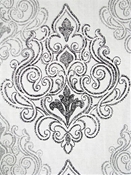 Daydreaming Tuxedo Medallion Fabric