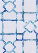 Dinah 548 Isle Waters Lattice Fabric