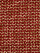 Dunbar Crimson Chenille Houndstooth