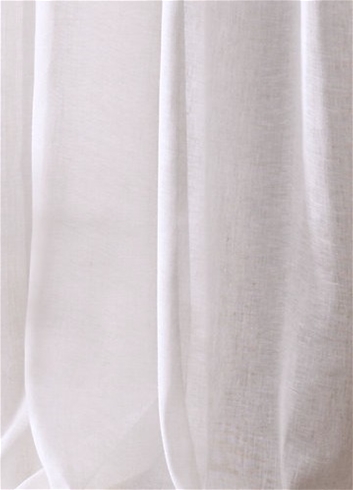 120” Wide Sheer White Linen | Linen Fabric by the yard - Linen Drapery ...