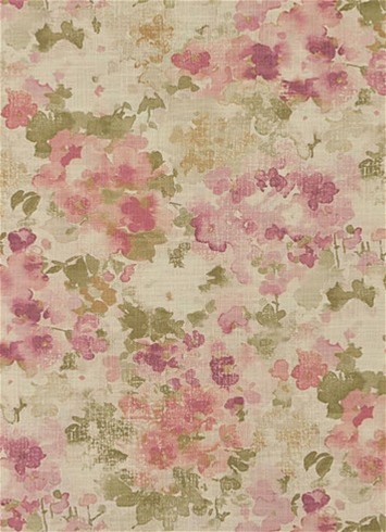 Vintage Polyester Dusty Pink Rose Embossed Floral Fabric 43" W X PRICE PER YARD 