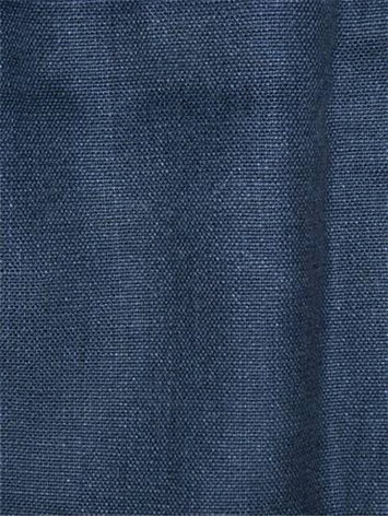 GLYNN LINEN 526 - Batik Blue Linen Fabric | Covington Fabric