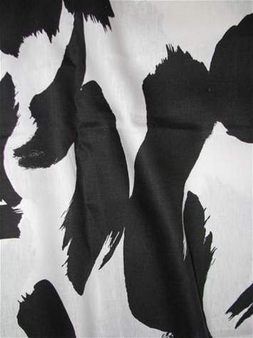 Ink Lines Black Kate Spade Fabric | Decorator Fabric Rooms
