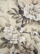 Jayden 196 Linen Floral Fabric