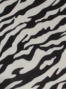 Kingdom Zebra Black/White Europatex Fabric 