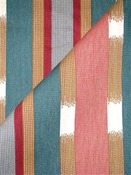 Kanta Stripe RR Jasper Ikat Fabric