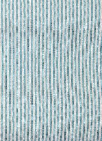 Laguna Coral Ticking Fabric