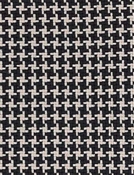 Little Houndstooth Black Check