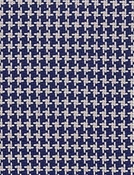 Little Houndstooth Indigo Check