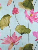 Lotus Mist Botanical Fabric