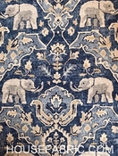 Hilary Farr Loxodonta 526 Batik Blue