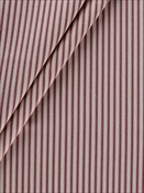 Berlin Ticking Stripe Red Magnolia Home Fashions Fabric