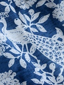 Birdsong Navy Magnolia Home Fashions Fabric