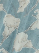 Calla Ocean Magnolia Home Fashions Fabric